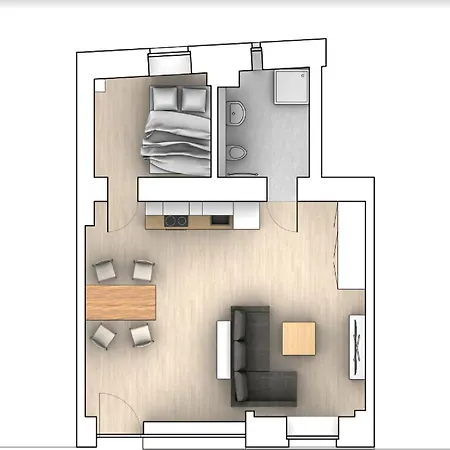 Neue 2-zi-apartment 15 Min Entfernung Zum Hbf Und Brandenburger Tor Berlín