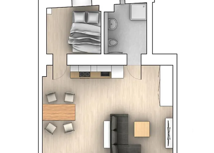 Neue 2-zi-apartment 15 Min Entfernung Zum Hbf Und Brandenburger Tor Berlín